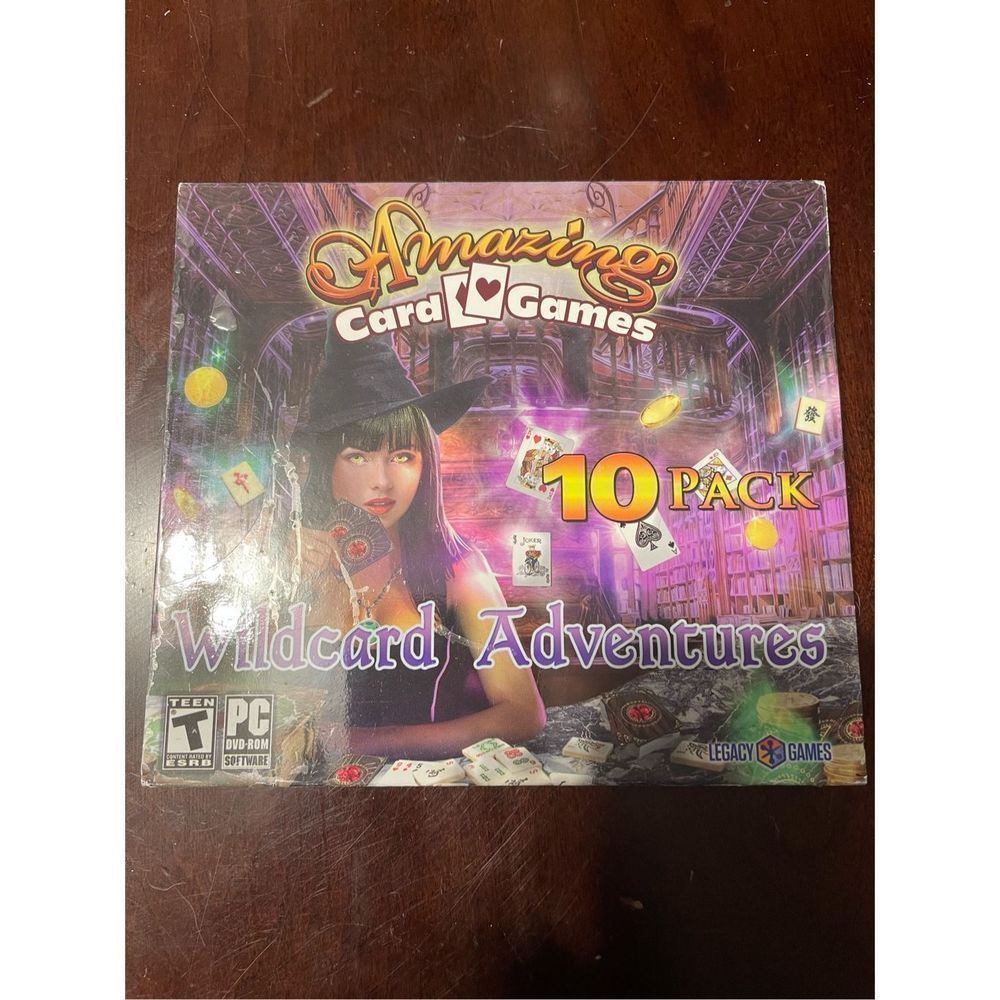 Amazing Card Games Wild Card Adventures 10 Pack